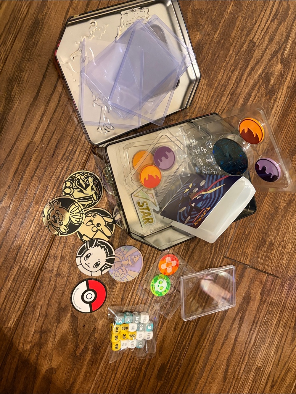 Pokémon TCG Accessories Tokens and Dice - Multi Color